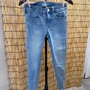 American Eagle Outfitters Light Wash Skinny Jeggings